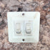 Used 12v RV Double Light Switch - Young Farts RV Parts