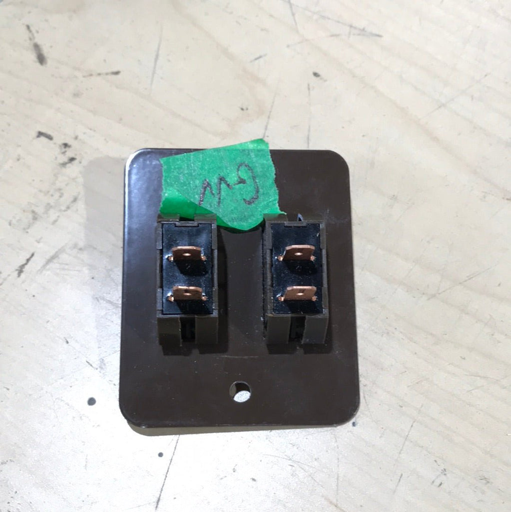 Used 12v RV Double Light Switch - Young Farts RV Parts