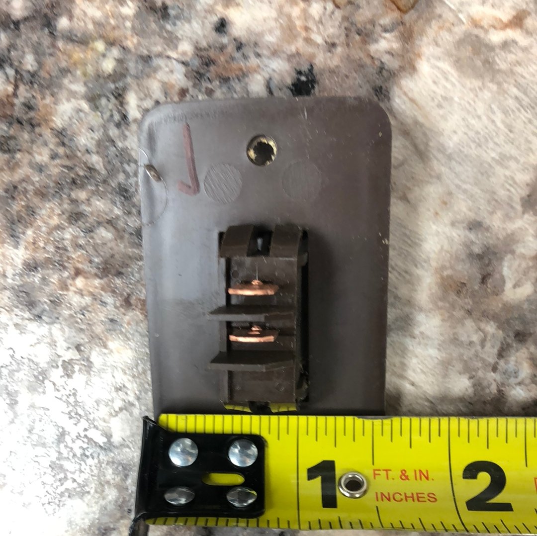 Used 12v RV Single Light Switch - Young Farts RV Parts