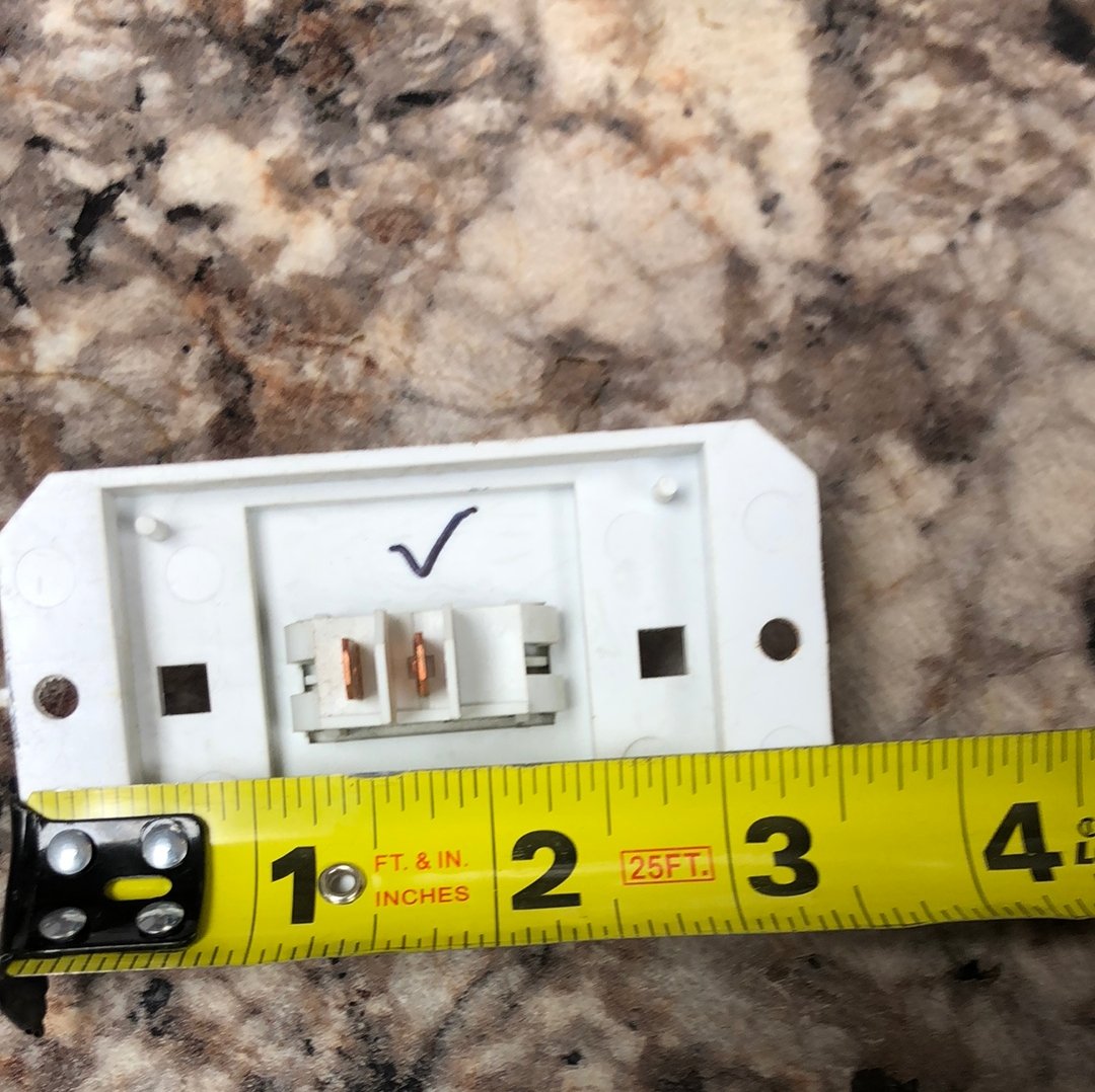 Used 12v RV Single Light Switch - Young Farts RV Parts