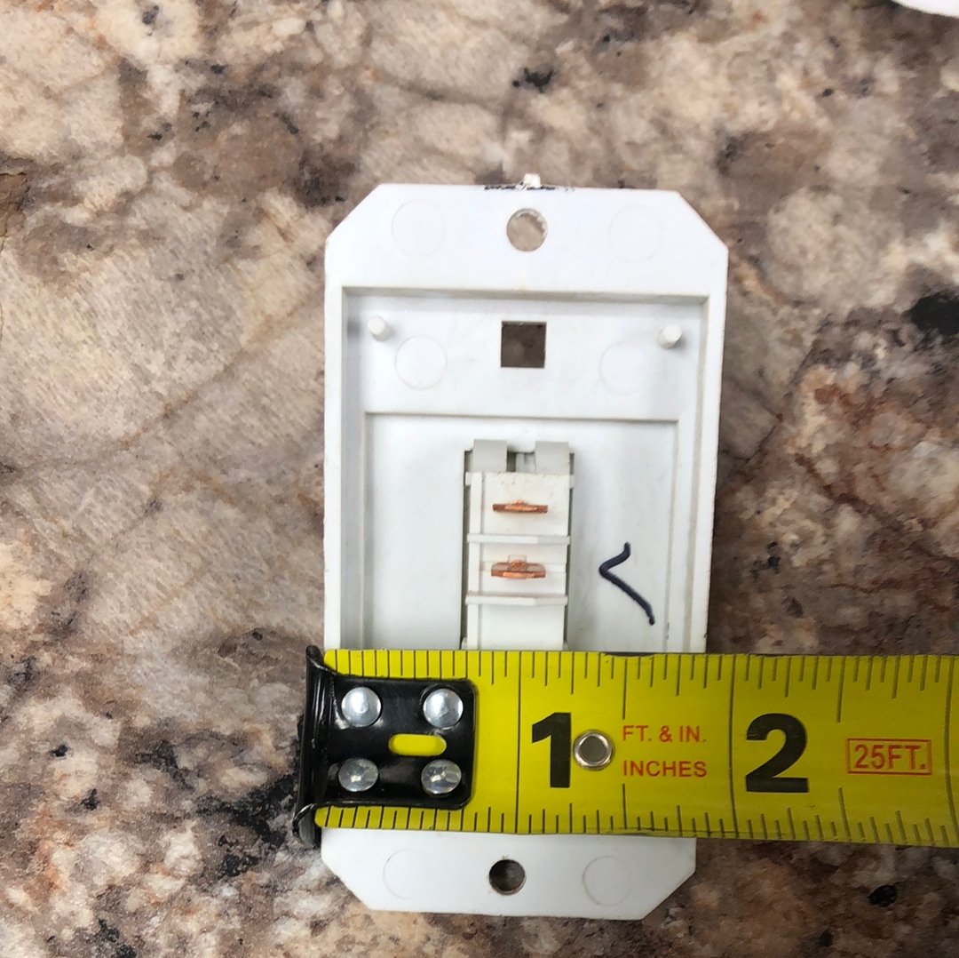 Used 12v RV Single Light Switch - Young Farts RV Parts