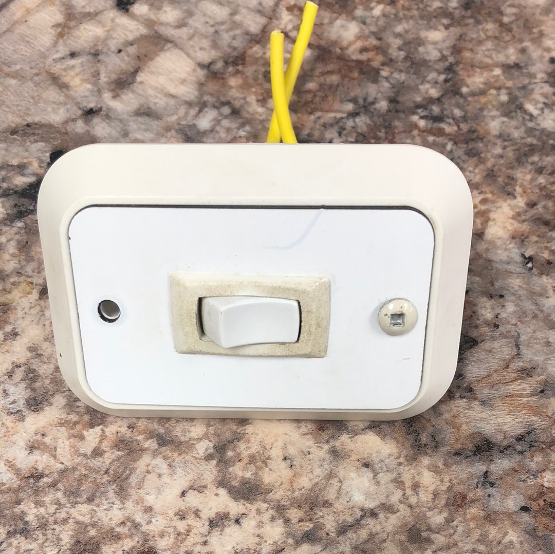 Used 12v RV Single Light Switch - Young Farts RV Parts