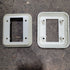 Used 12v RV Triple Light Switch wall plate / faceplate cover - Young Farts RV Parts