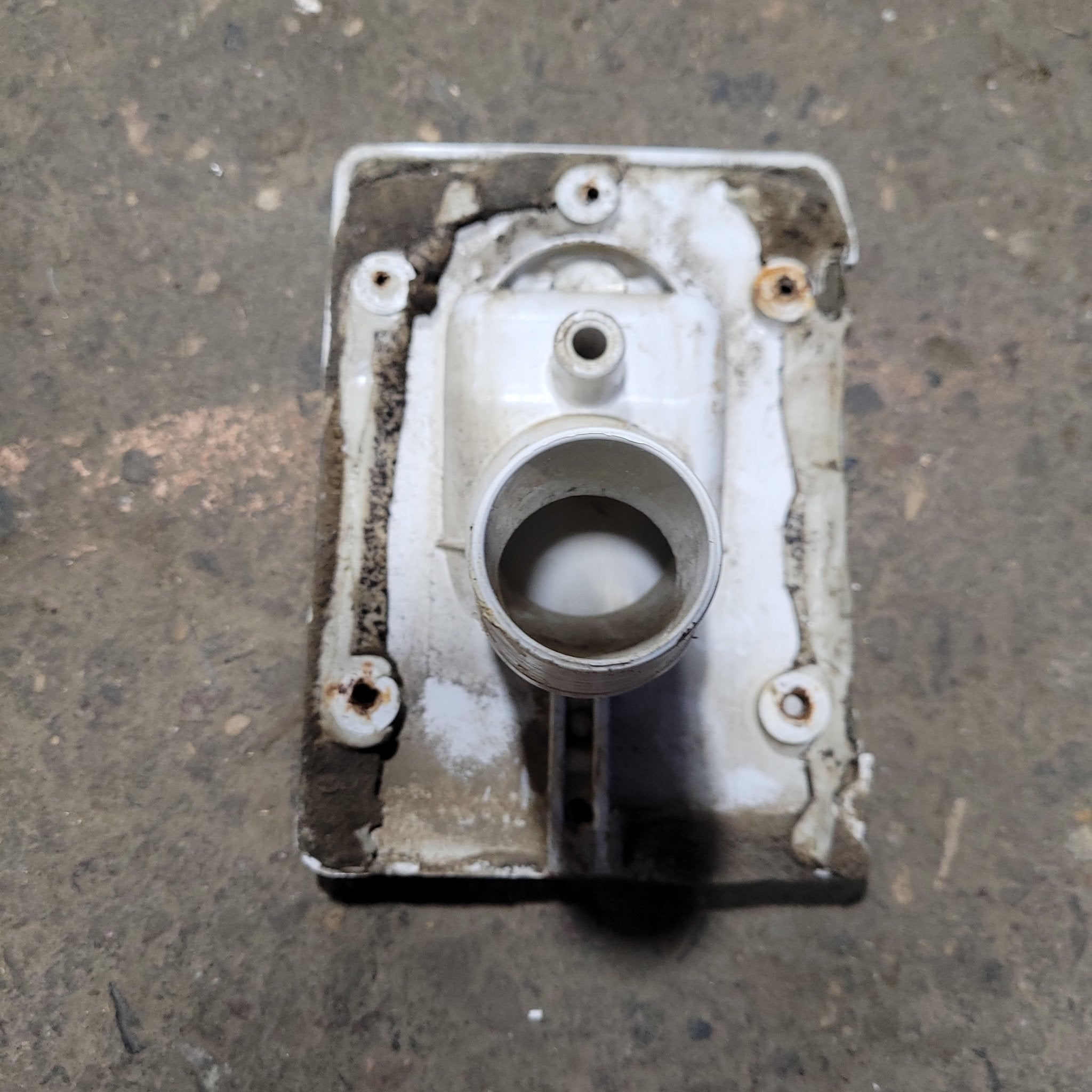 Used 4 1/4" W RV Water inlet - Off White - Young Farts RV Parts