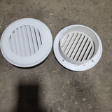 Used 4 3/4” Off White A/C Ducting- single