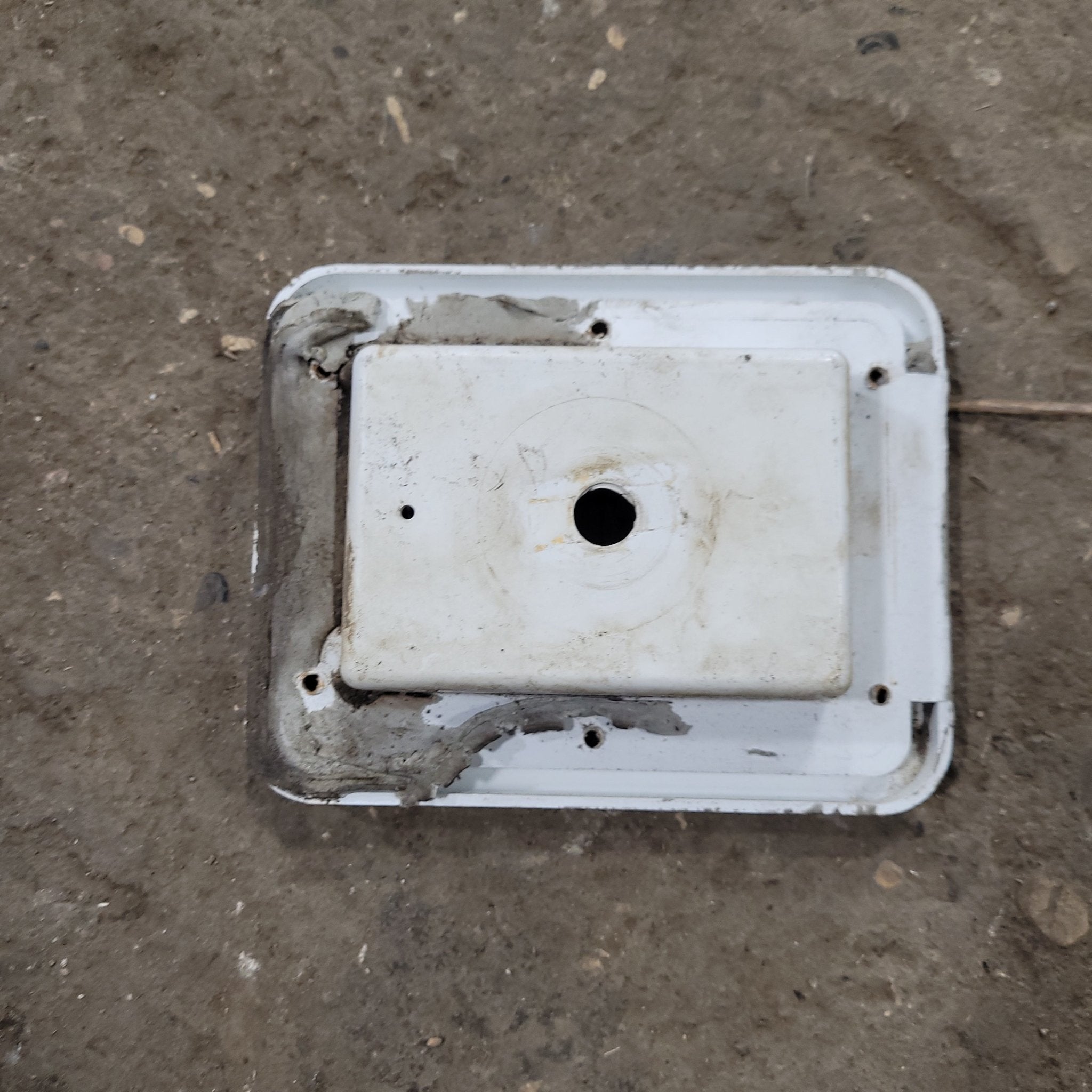 Used 6 1/2" W RV Access Hatch - Young Farts RV Parts