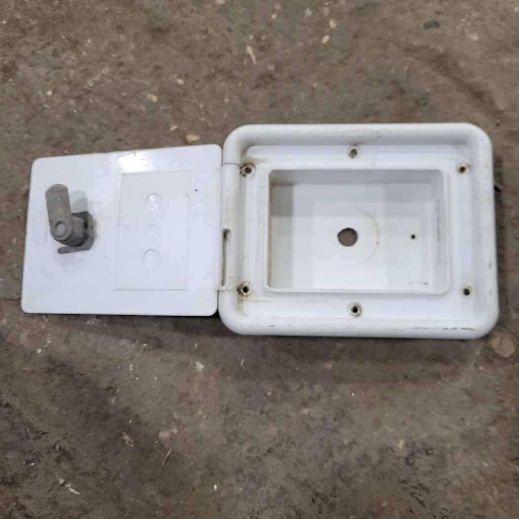 Used 6 1/2" W RV Access Hatch - Young Farts RV Parts
