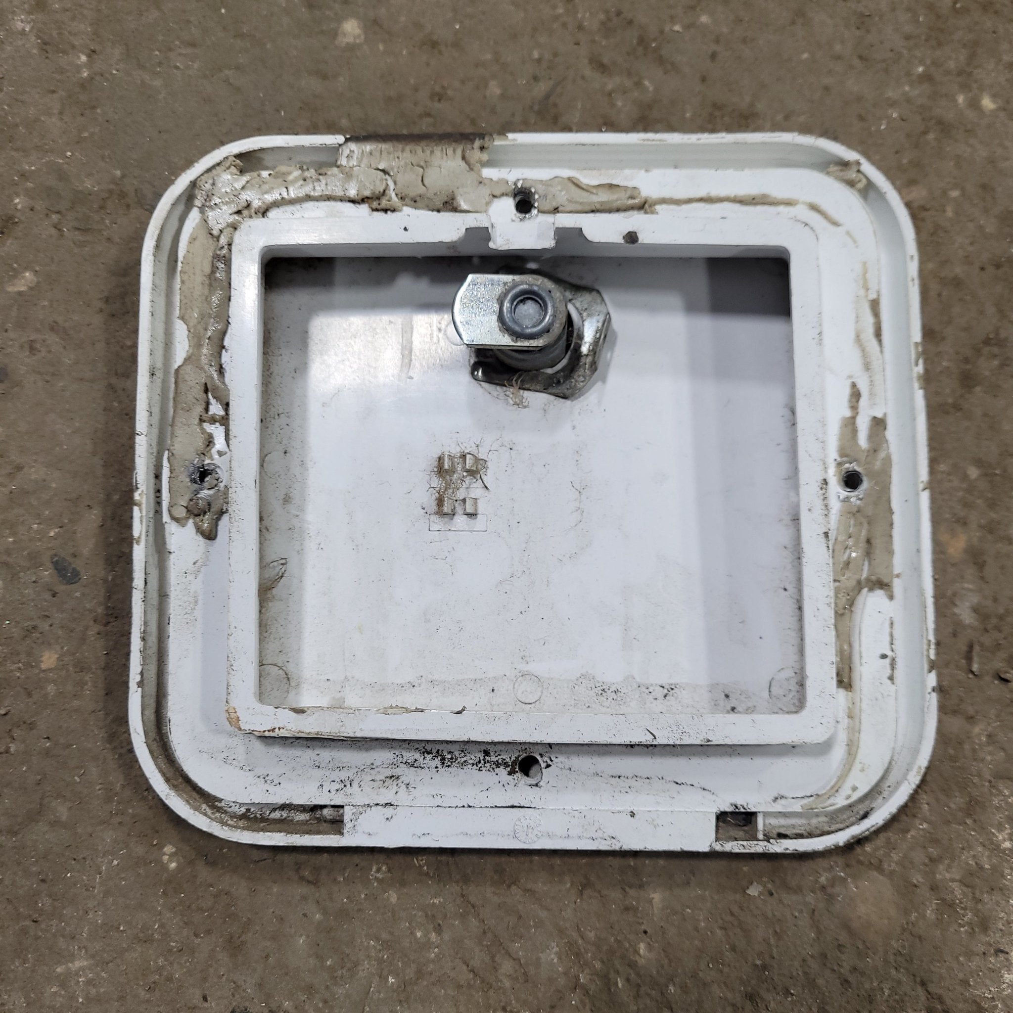 Used 6 1/2" W RV Access Hatch - Young Farts RV Parts