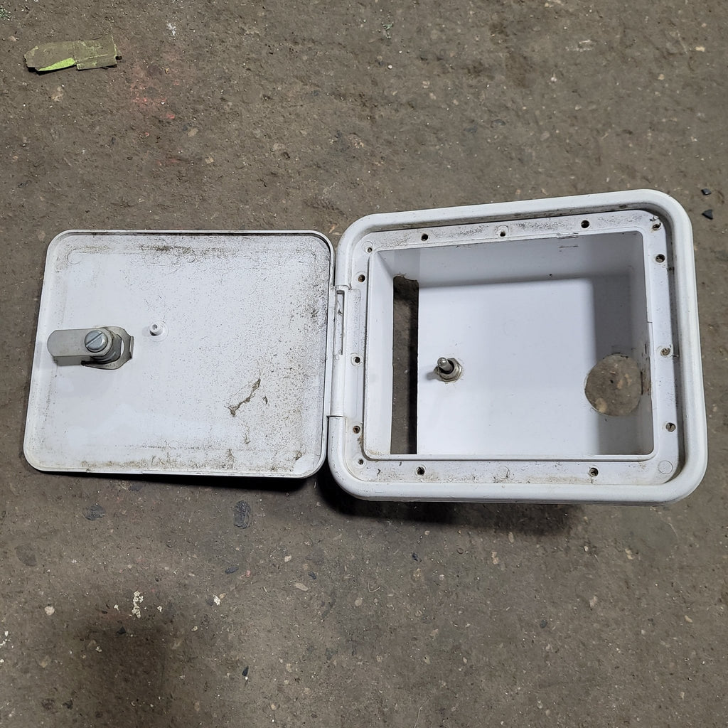 Used 7 3/4" W RV Access Hatch - Young Farts RV Parts