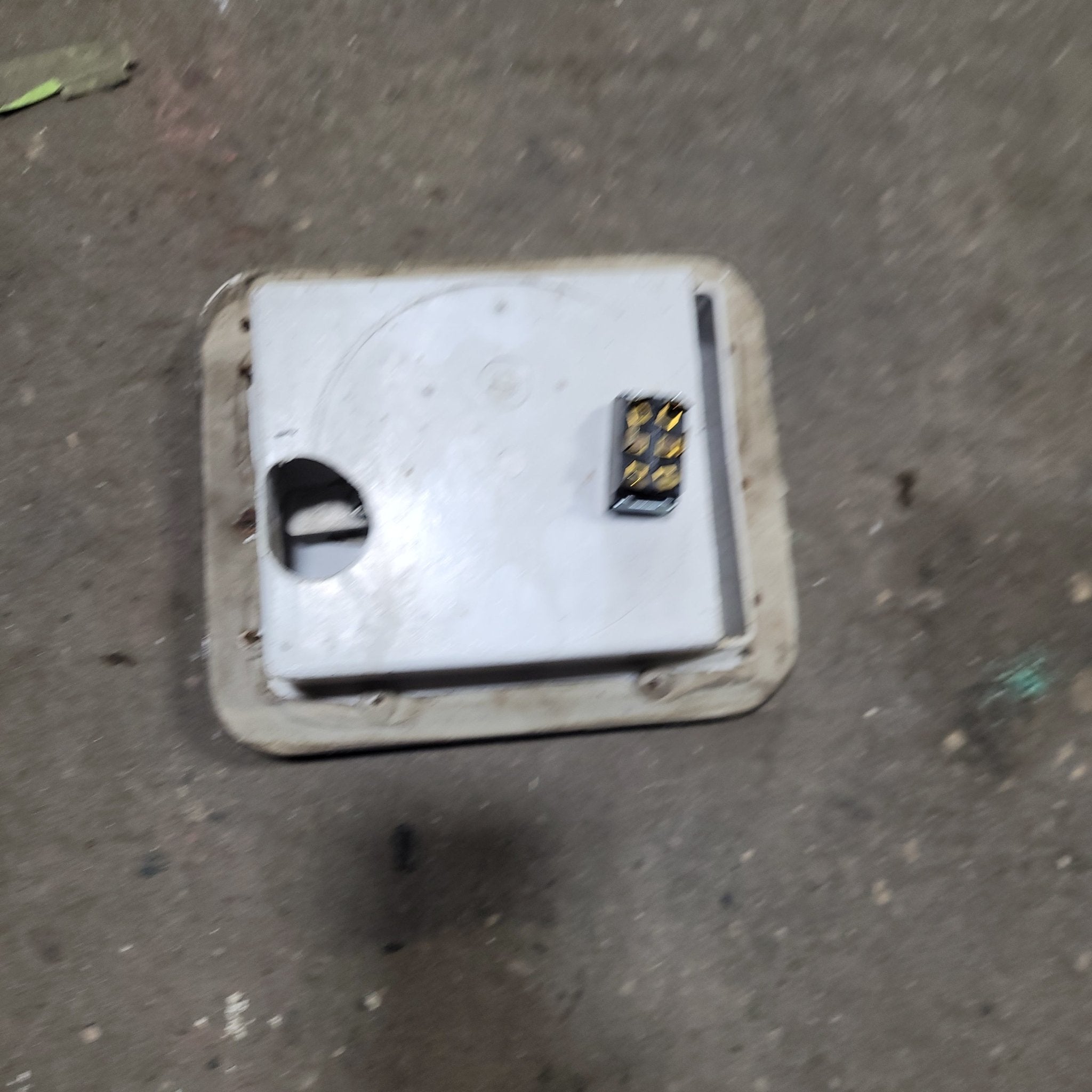 Used 7 3/4" W RV Access Hatch - Young Farts RV Parts