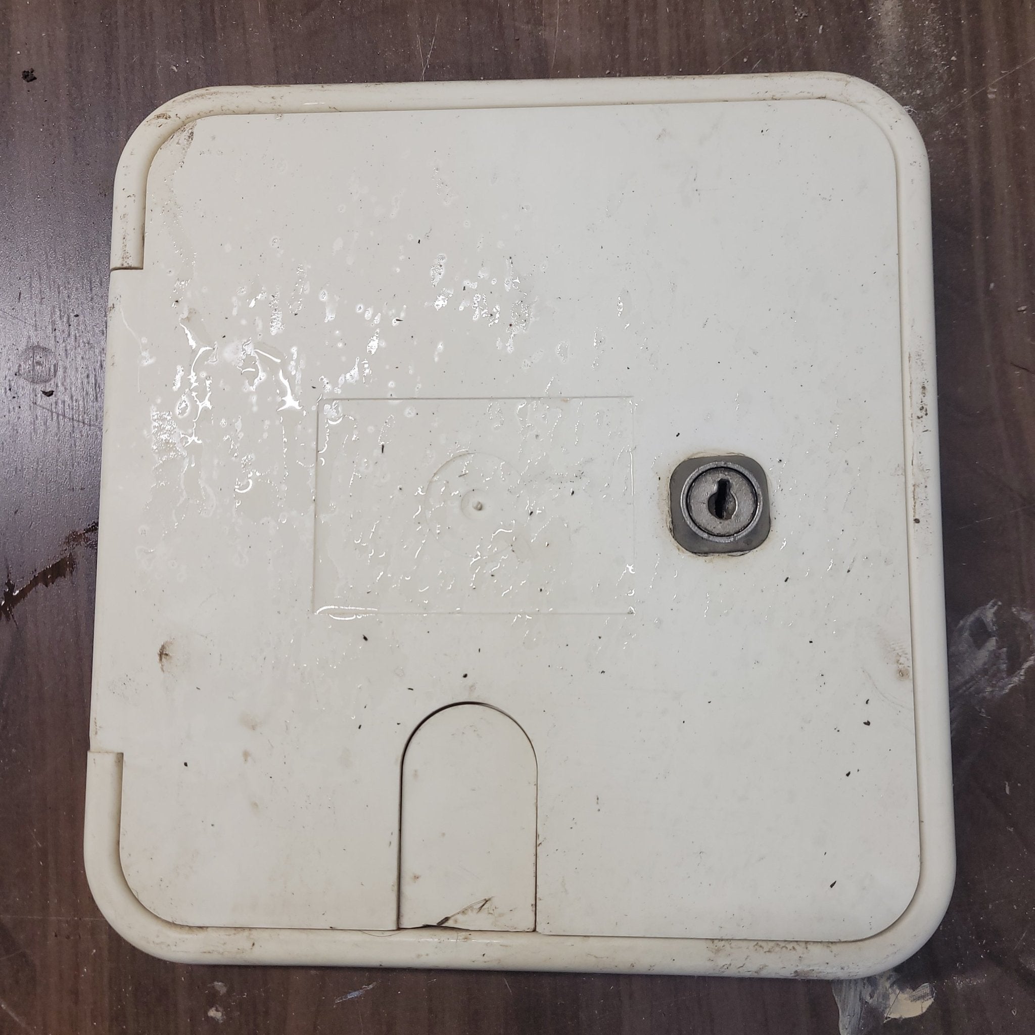 Used 8" W RV Access Hatch - Young Farts RV Parts