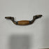 Used Antiqued Bronze (with wooden center) Cabinet Handle With 3" Hole Spacing - Young Farts RV Parts