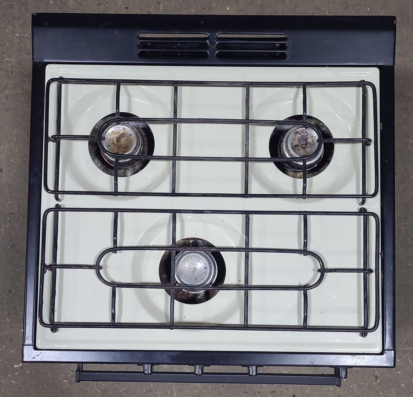 Used Atwood / Wedgewood Range Stove 3-burner 17 3/8