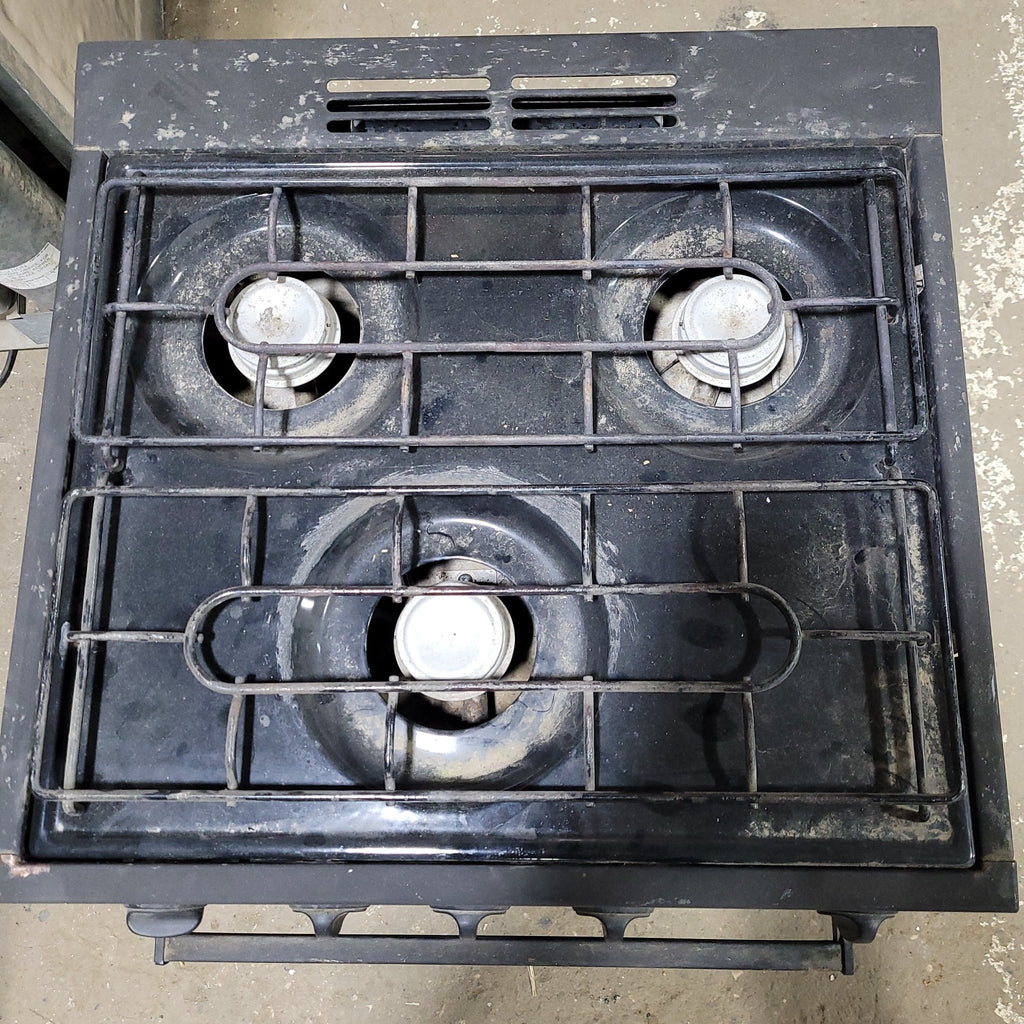 Buy Used Atwood / Wedgewood range stove 3-burner Online - Young Farts RV  Parts