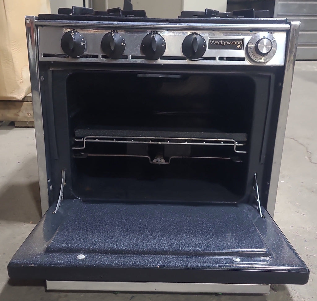 Used Atwood / Wedgewood range stove 4-burner R-1740 - Young Farts RV Parts