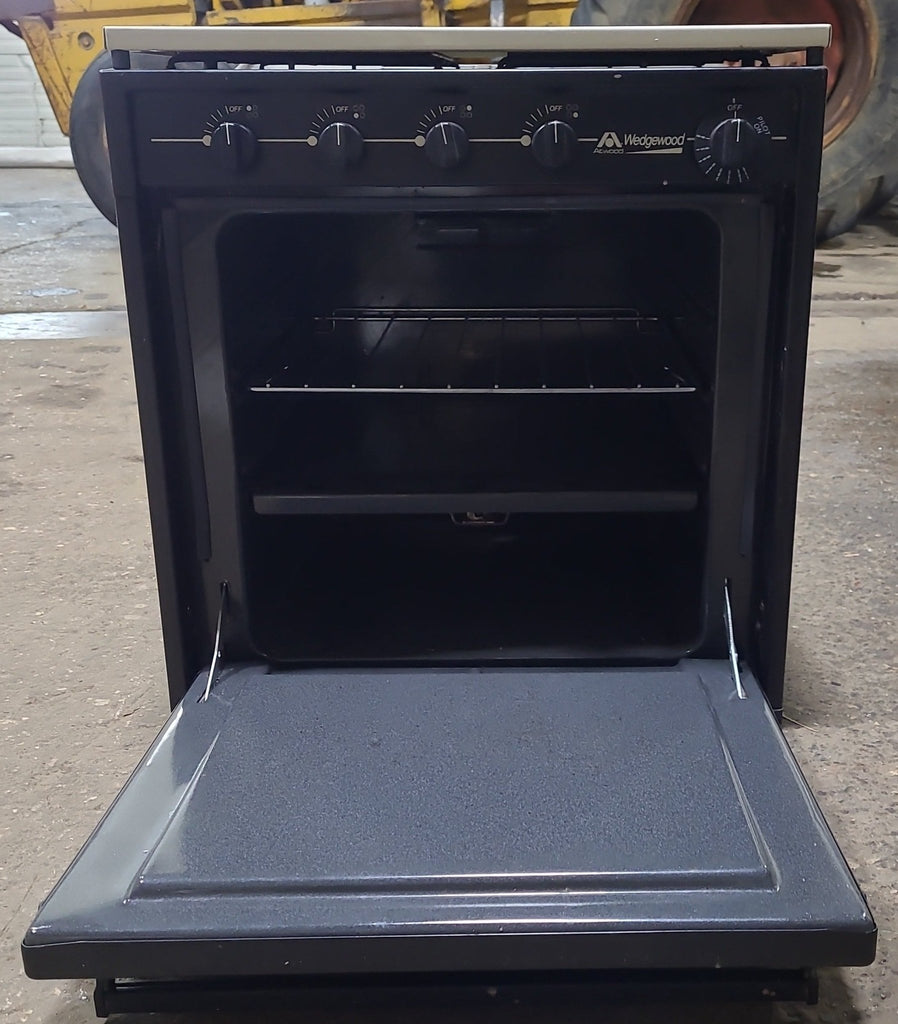 Used Atwood / Wedgewood range stove 4-burner R2145AB - Young Farts RV Parts