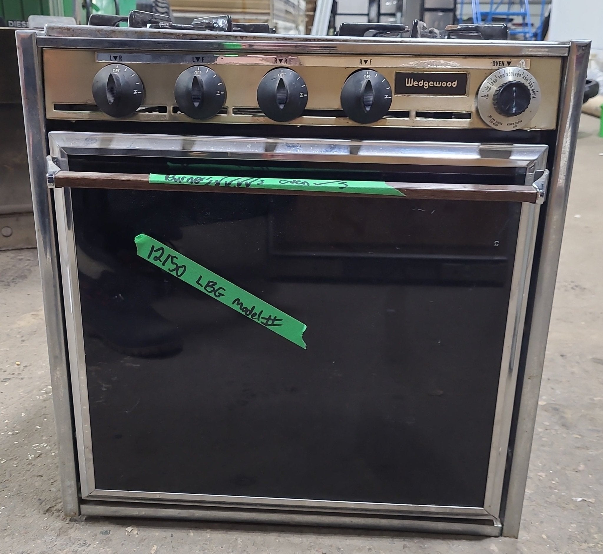 Wedgewood propane sale stove