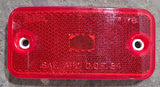 Used BARGMAN 178 : SAE AP2 D.O.T. 84 Replacement Lens for Marker Light -  Red
