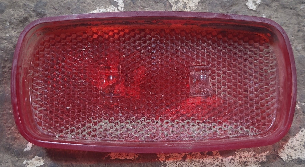 Used BARGMAN 59 LED : SAE-A-P2-DOT-06 Replacement Lens for Marker Light - Red - Young Farts RV Parts