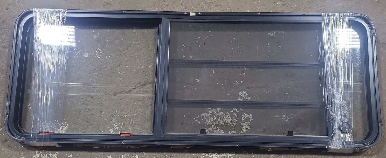 Used Black Radius Emergency Opening Window : 21 3/4
