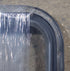 Used Black Radius Emergency Opening Window : 21 3/4" W x 59 3/4" H x 1 1/4" D - Young Farts RV Parts