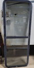 Used Black Radius Emergency Opening Window : 21 3/4" X 60 1/2" X 2" D - Young Farts RV Parts