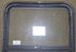 Used Black Radius Emergency Opening Window : 26 1/4" W x 34 1/4" H x 1 7/8" D - Young Farts RV Parts