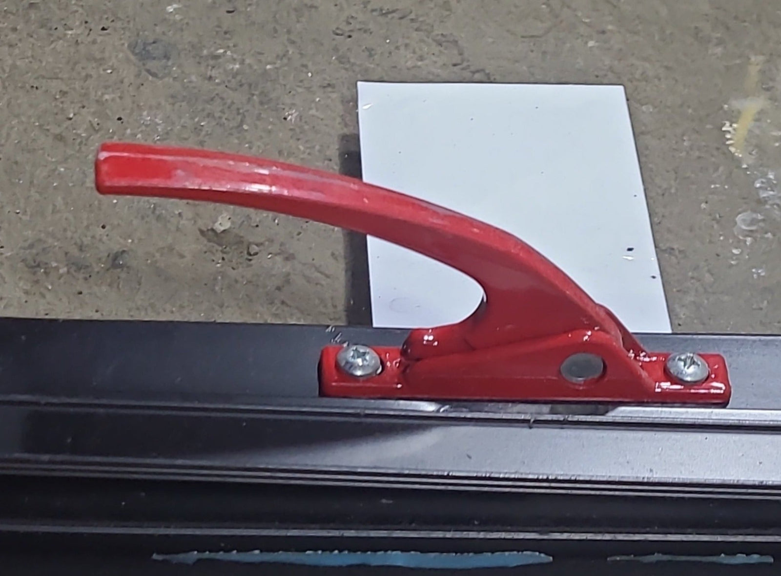 Used Black Radius Emergency Opening Window : 29 1/2