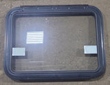 Used Black Radius Emergency Opening Window : 29 1/2