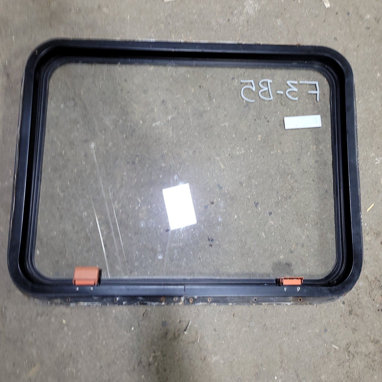 Used Black Radius Emergency Opening Window : 29 1/2