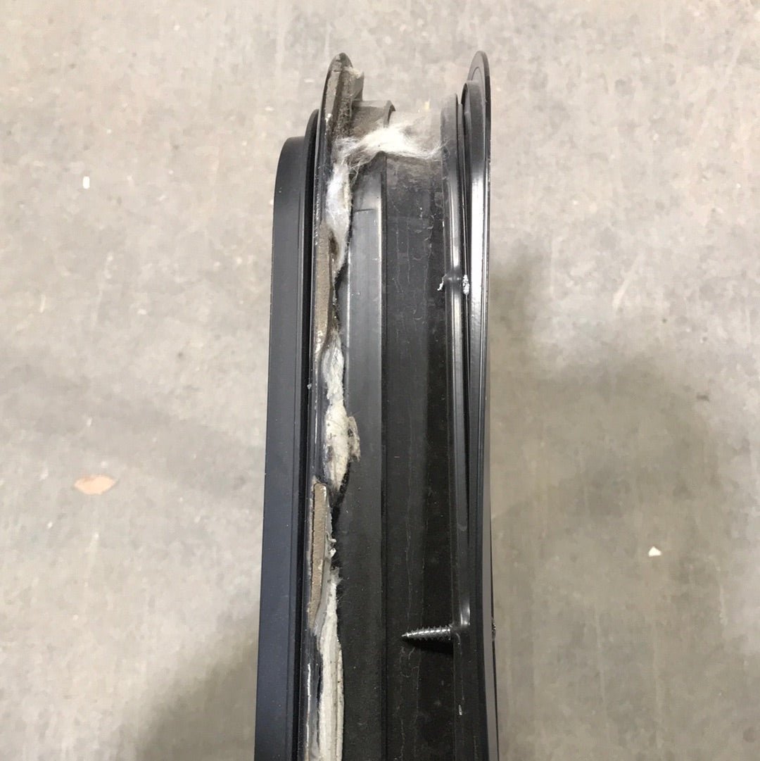 USED Black Radius Emergency Opening Window : 29 3/4