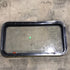 Used Black Radius Emergency Opening Window : 35 1/2" W X 18 1/2" H X 2" D - Young Farts RV Parts