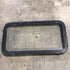 Used Black Radius Emergency Opening Window : 35 1/2" W X 18 1/2" H X 2" D - Young Farts RV Parts