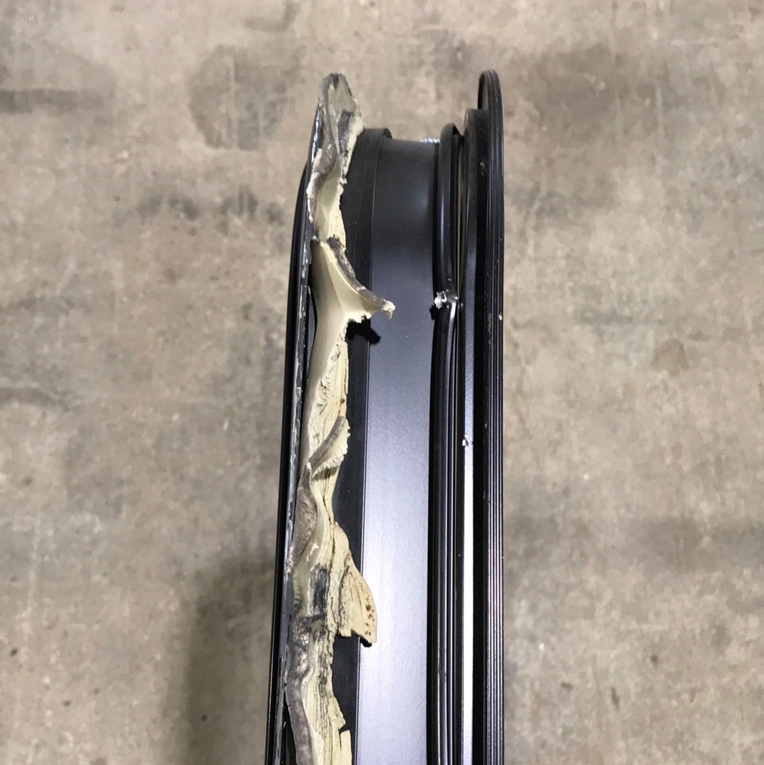 Used Black Radius Emergency Opening Window : 35 1/2