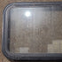 Used Black Radius Emergency Opening Window : 35 1/2" W x 18 3/4" H x 1 3/4" D - Young Farts RV Parts