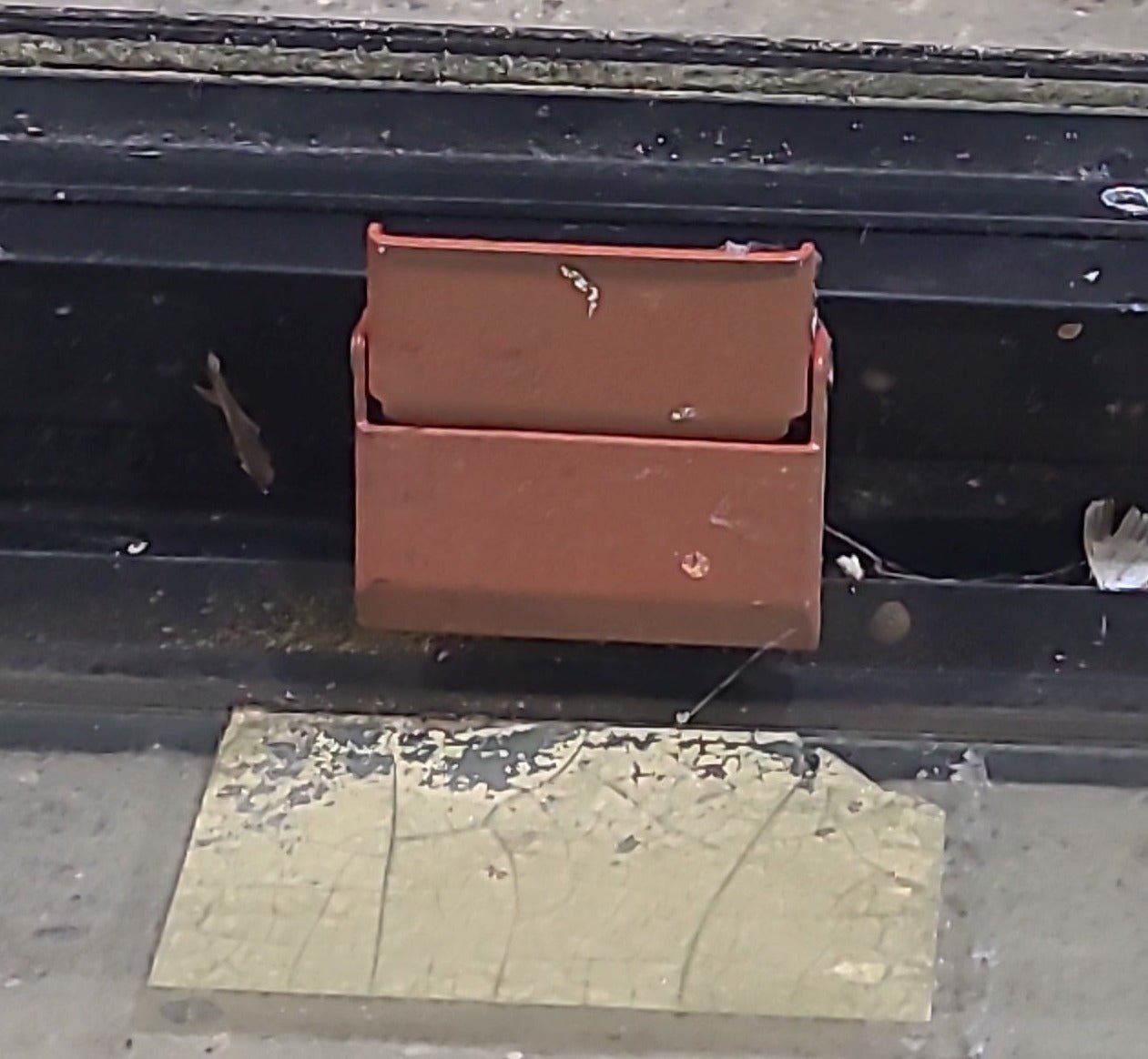 Used Black Radius Emergency Opening Window : 35 1/2