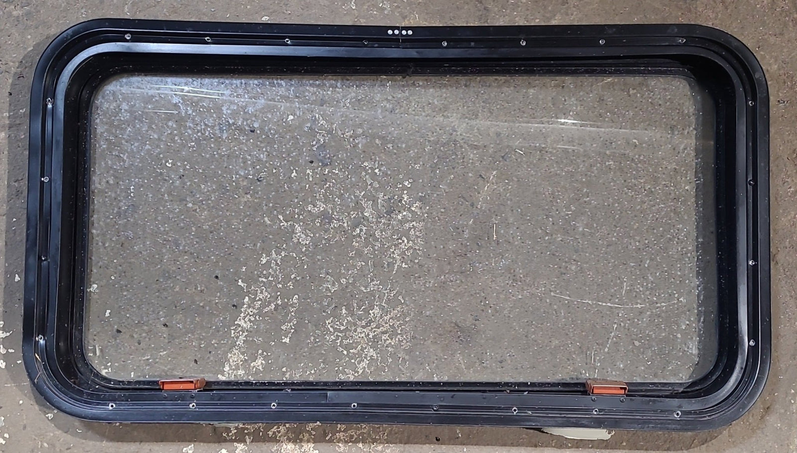 Used Black Radius Emergency Opening Window : 35 1/2