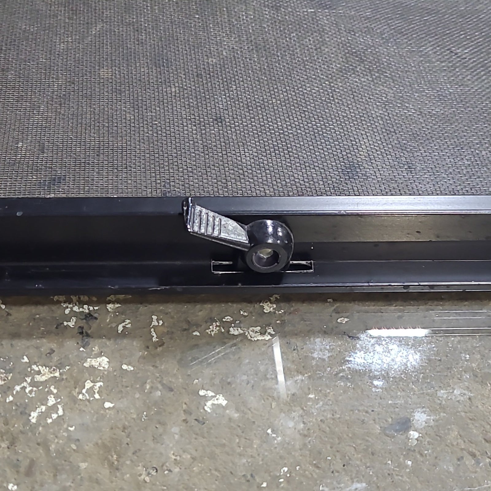 Used Black Radius Emergency Opening Window : 35 1/2