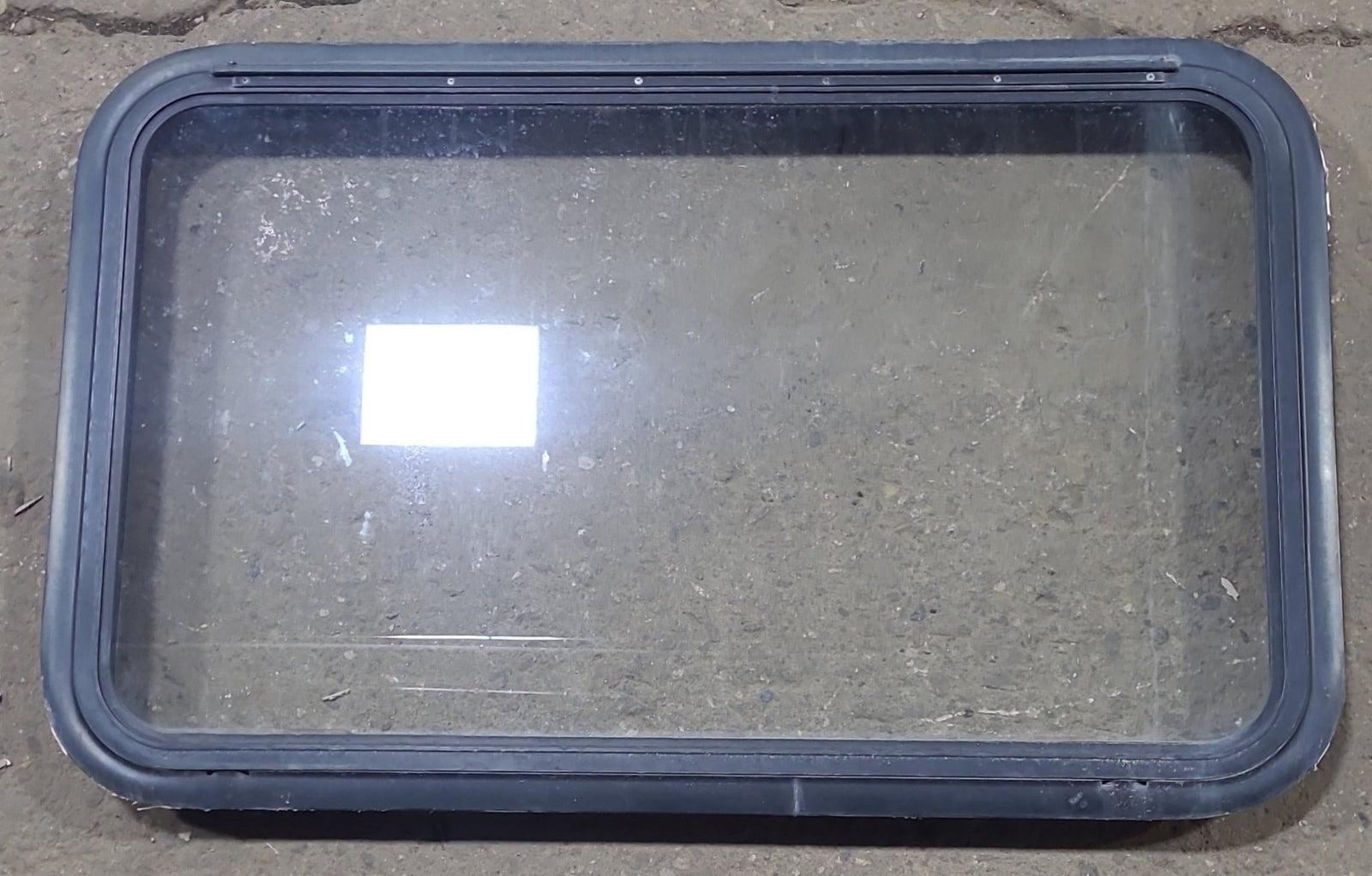 Used Black Radius Emergency Opening Window : 35 1/2