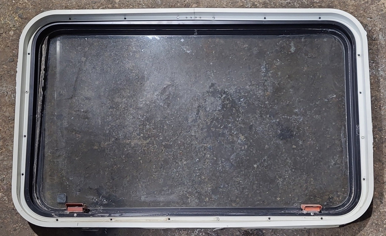 Used Black Radius Emergency Opening Window : 35 1/2