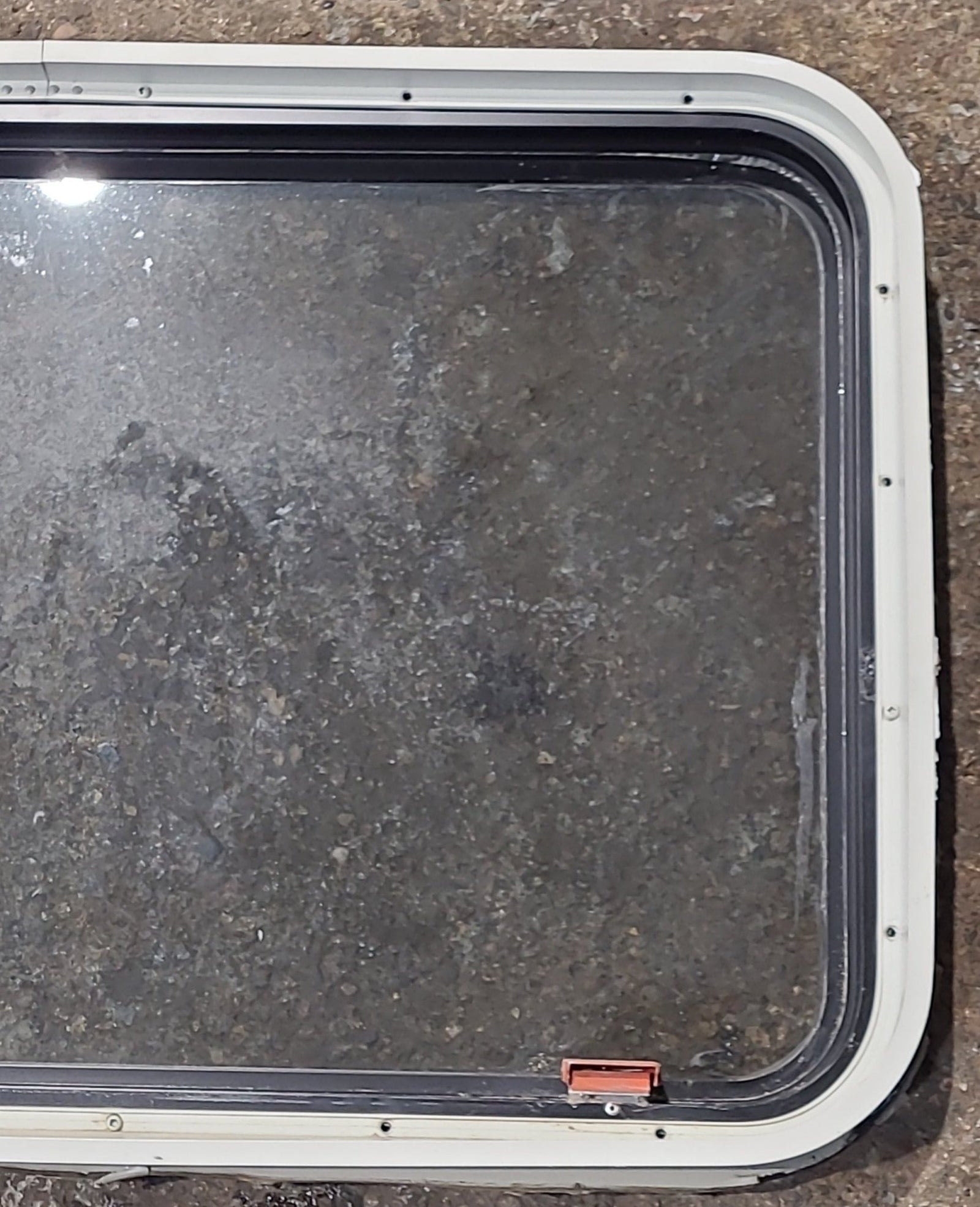 Used Black Radius Emergency Opening Window : 35 1/2