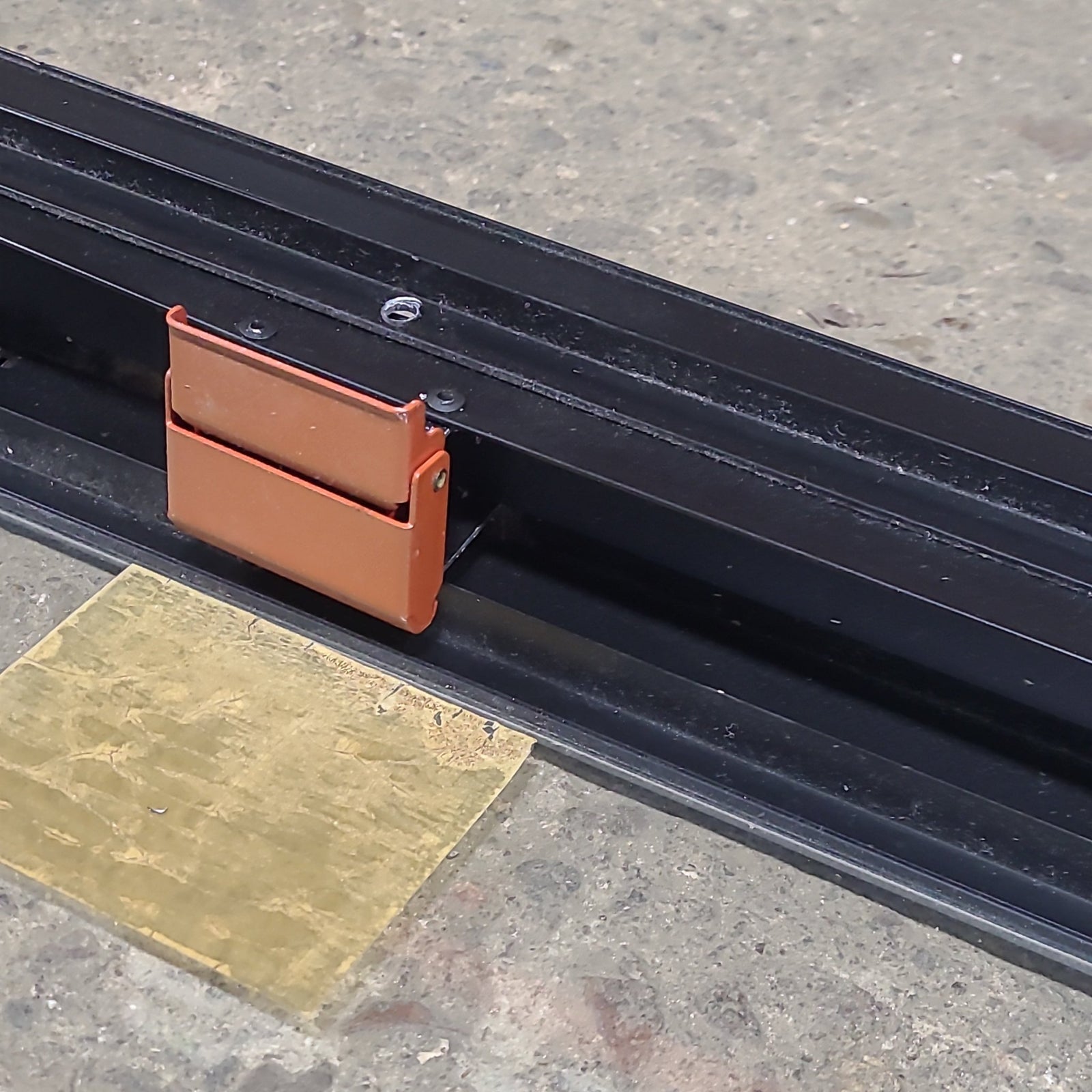Used Black Radius Emergency Opening Window : 35 1/4