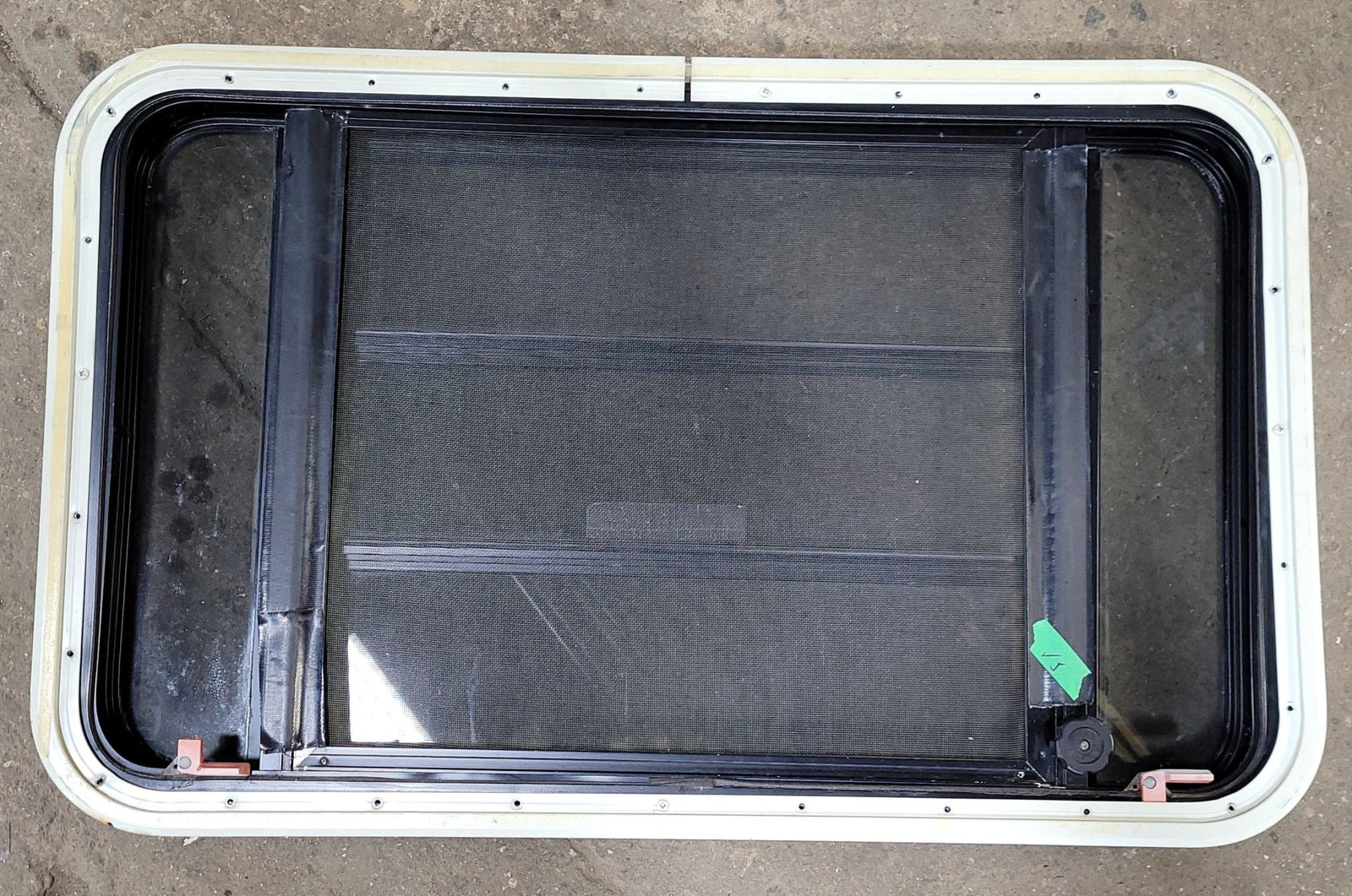 Used Black Radius Emergency Opening Window : 35 1/4