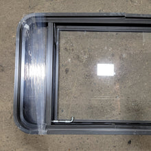 Load image into Gallery viewer, Used Black Radius Emergency Opening Window : 36 1/2&quot; W X 18 1/4&quot; H X 2&quot; D - Young Farts RV Parts