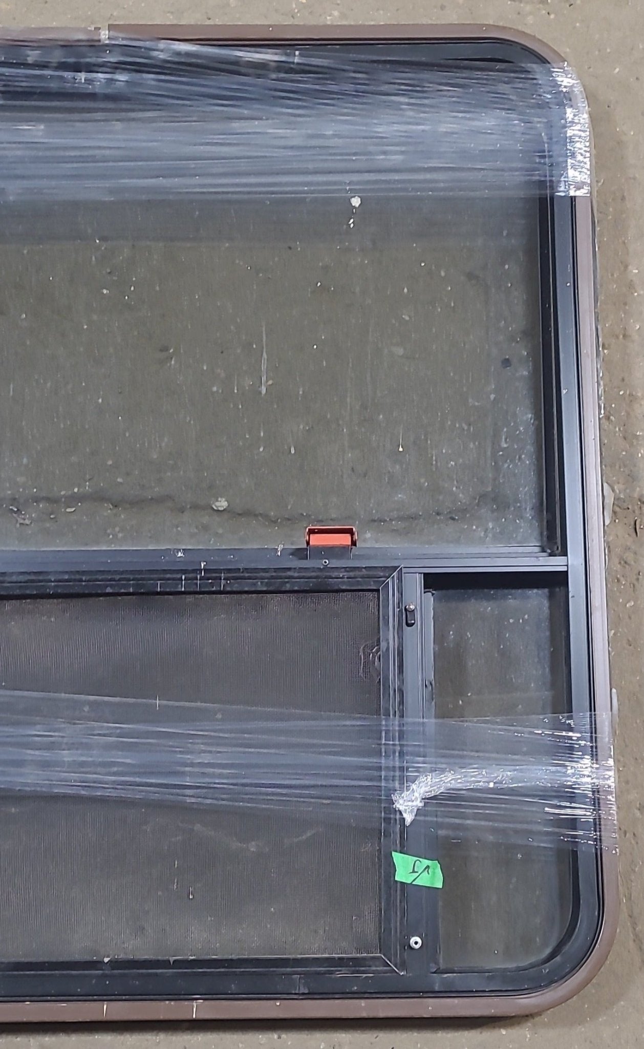 Used Black Radius Emergency Opening Window : 36 1/2