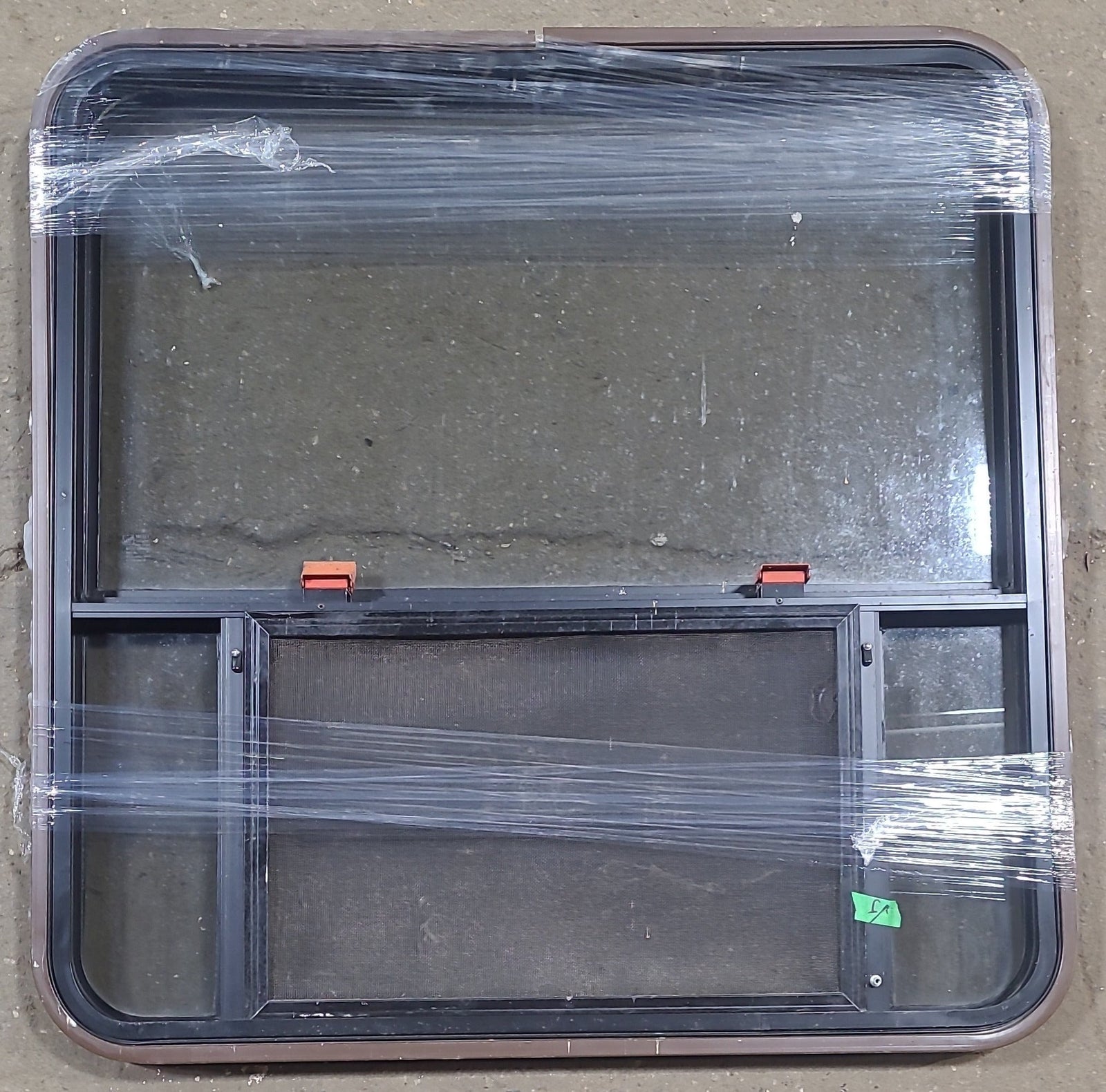 Used Black Radius Emergency Opening Window : 36 1/2