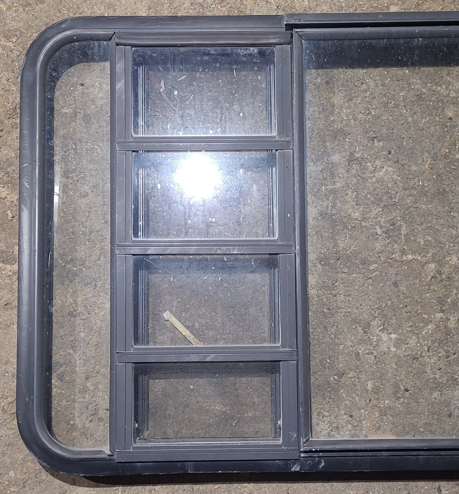 Used Black Radius Emergency Opening Window : 41 1/2