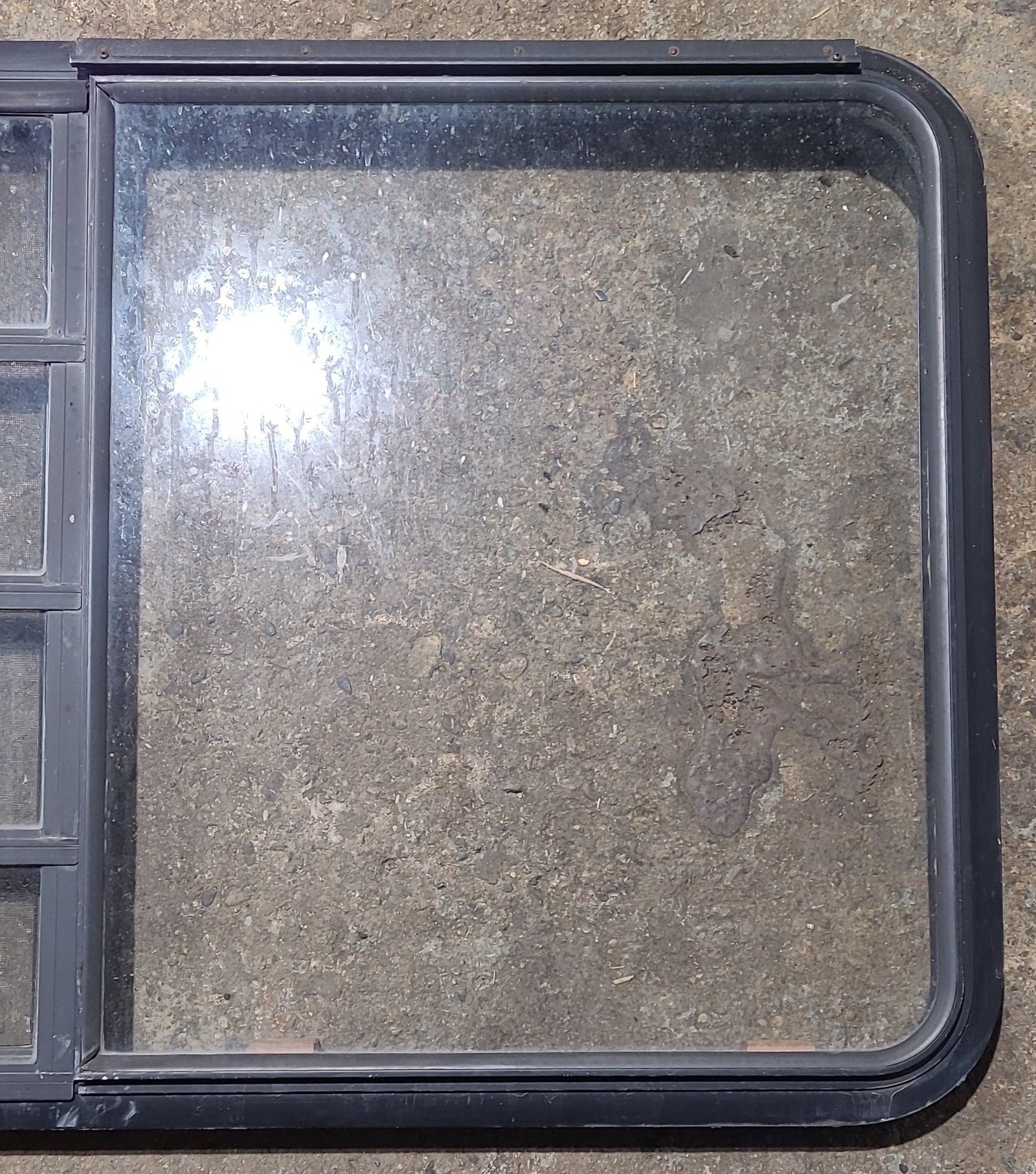 Used Black Radius Emergency Opening Window : 41 1/2