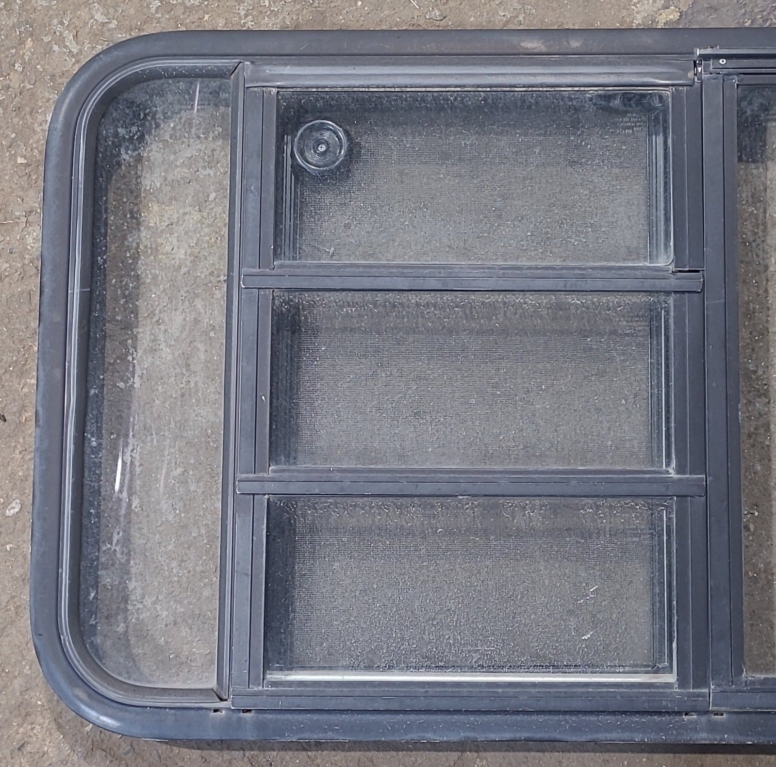 Used Black Radius Emergency Opening Window : 47 1/2