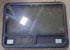 Used Black Radius Emergency Opening Window : 47 1/2" W x 35 1/4" H x 1 3/4" D - Young Farts RV Parts